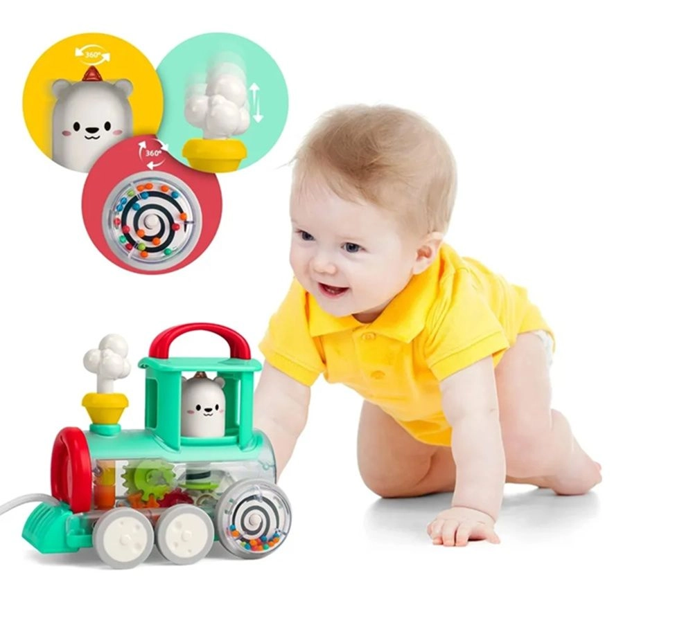 Kids Push Along Train Engine