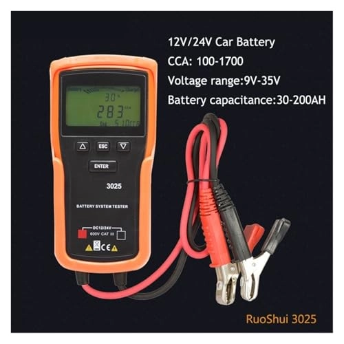 3025 Battery Tester - 12V/24V