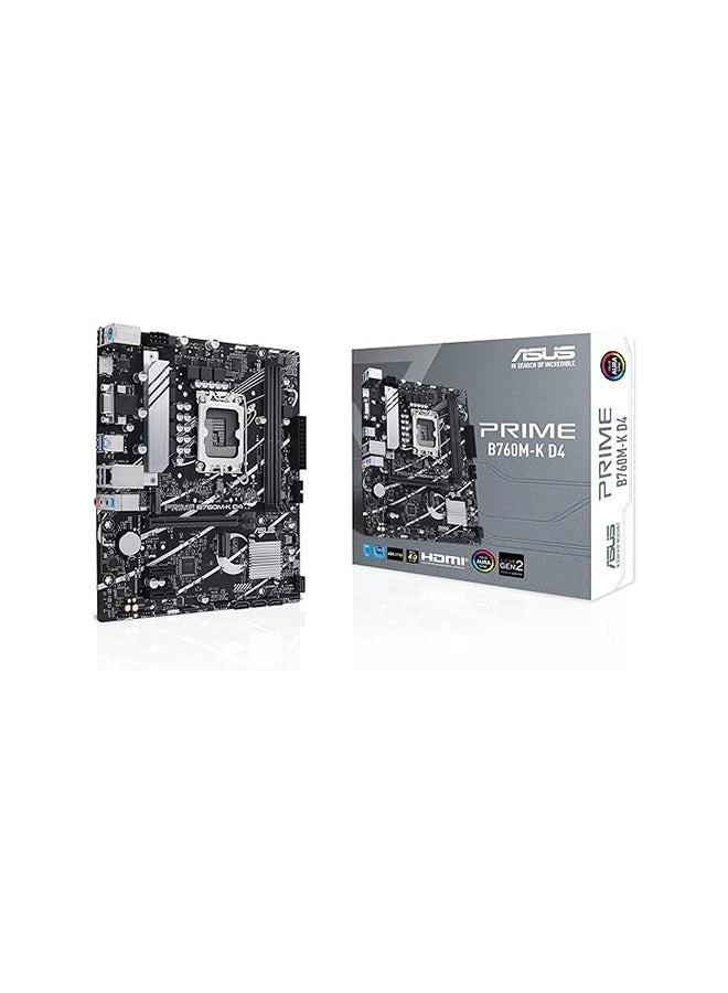 B760M-K - LGA 1700 PCIe 4.0 2.5Gb Ethernet