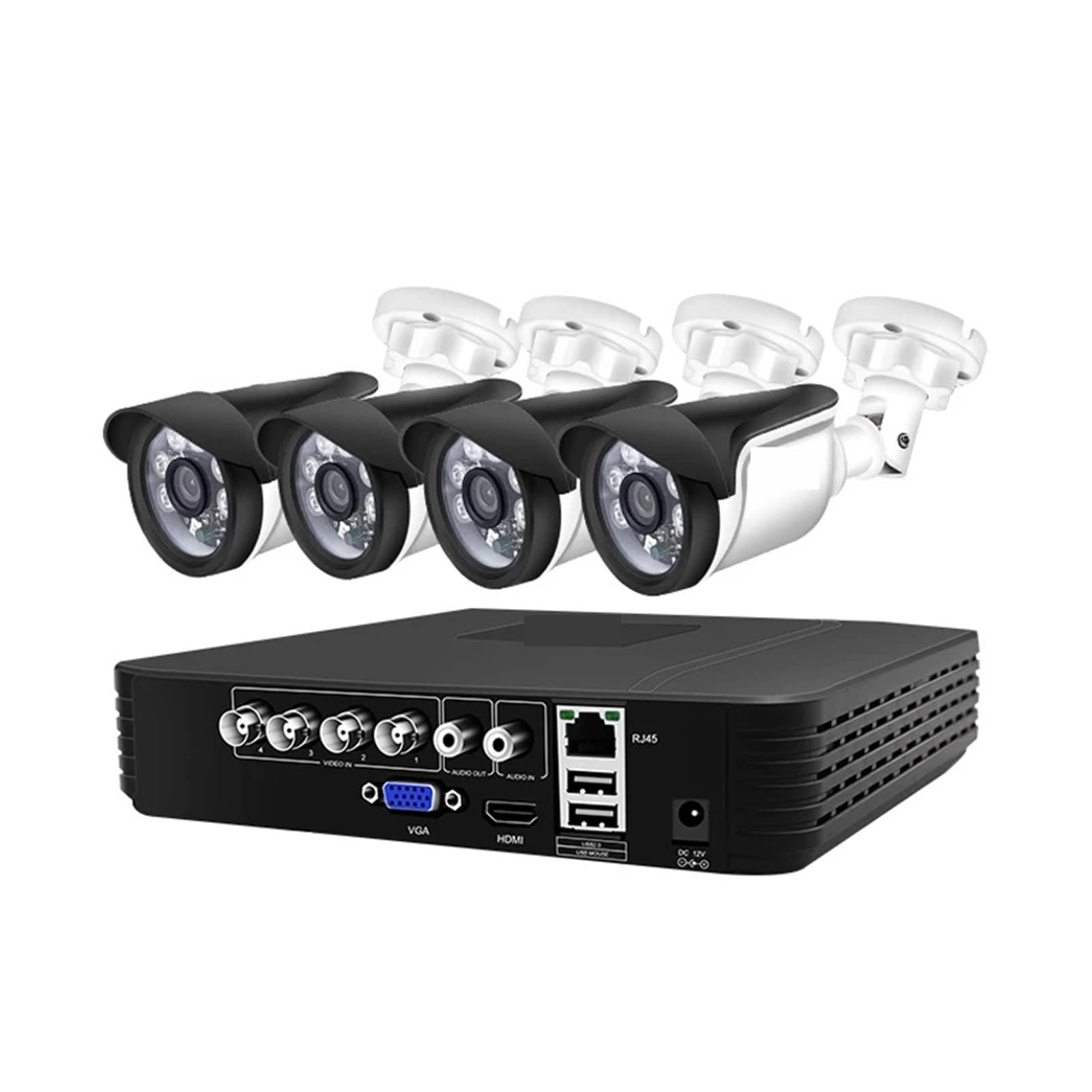 ElitZVdr 4CH CCTV HDMI DVR - 4 720P 1080P