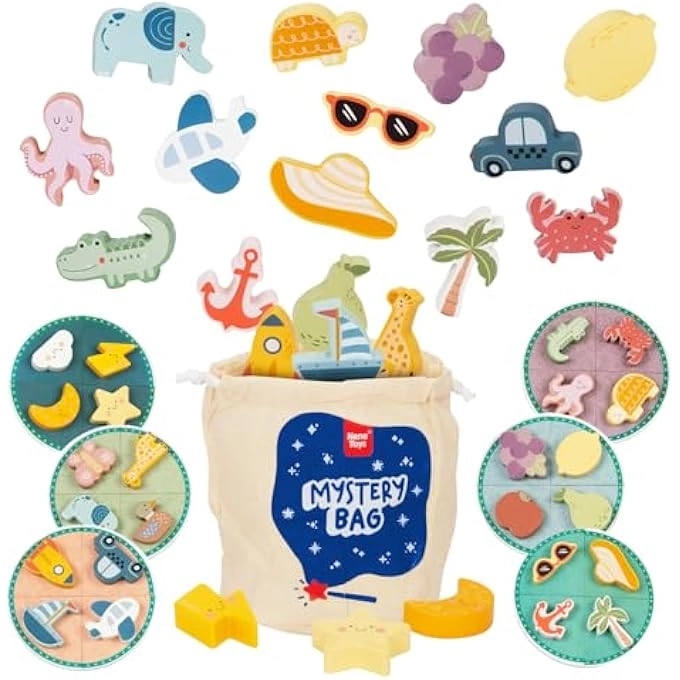 FEEL-AND-MATCH BINGO GAME - 3-5 years