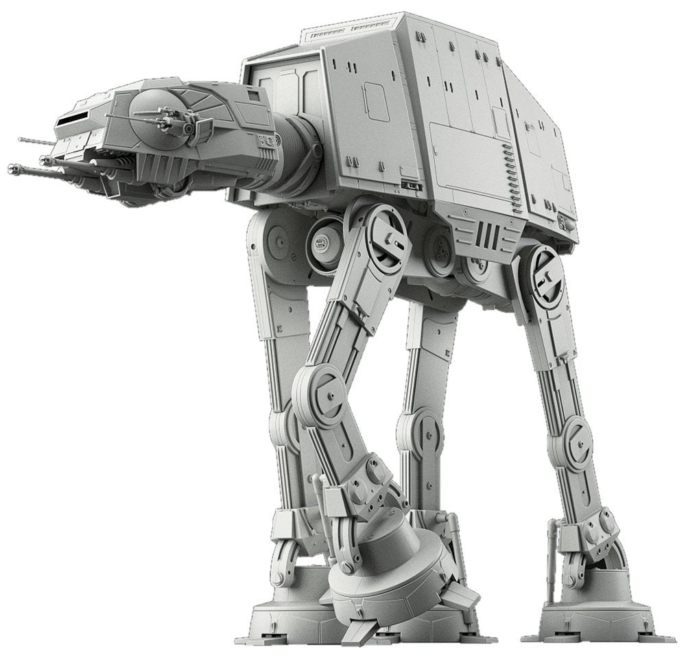 BANDAI SPIRITS Star Wars AT-AT Walker Model Kit (BAN214476) - 1:144