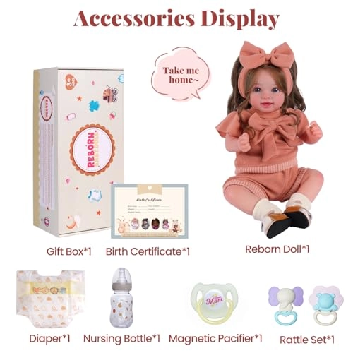 Susan Reborn Baby Doll - 20 Inch Vinyl Girl Ages 3+