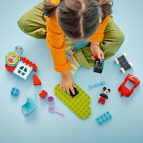 Mickey Mouse Clubhouse & Car Set (10454) - Colour-sorting 2+ Year