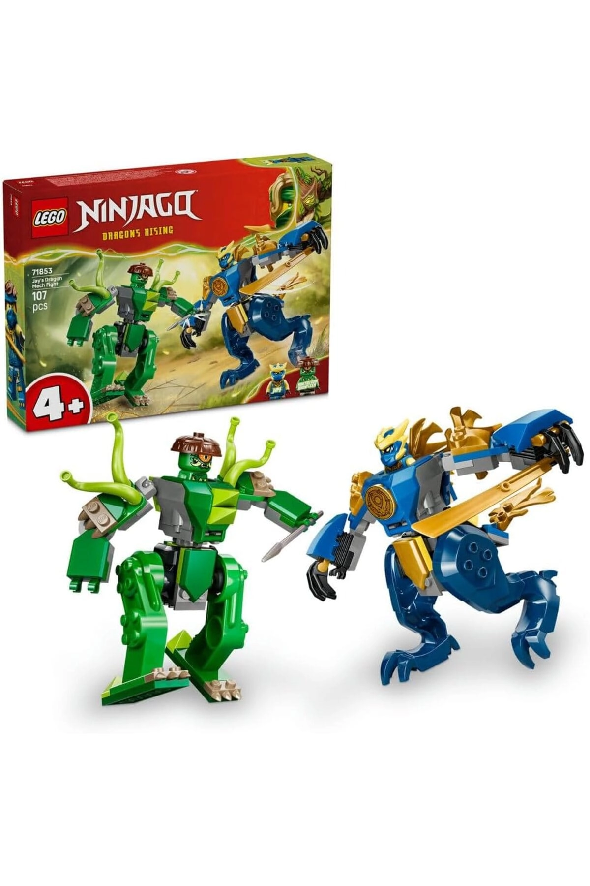 COLOR LAND CHILDRENS TOYS CENTER LLC Ninjago Jay's Dragon Mech Fight