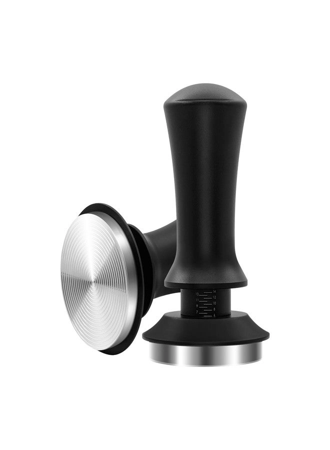 Mcbazel 53mm Espresso Coffee Tamper - Self-Leveling 25lb 304 Stainless Steel