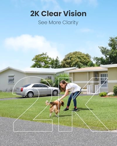 2K Outdoor Camera + Screw Bag + Solar Panel Bracket + Solar Panel + Type-C Cable