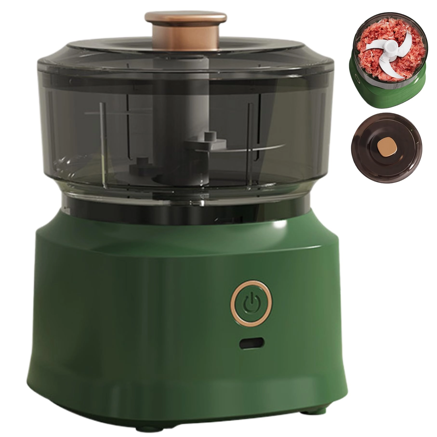 Hintyne Mini Electric Chopper - 350ml USB Rechargeable