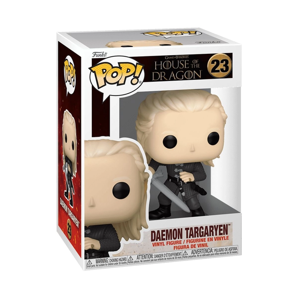 FUNKO Daemon Targaryen - House Of the Dragon (9.8 cm) (889698834643)