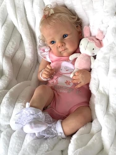 Reborn Baby Doll - 18 inch Silicone Full Body Ages 3+