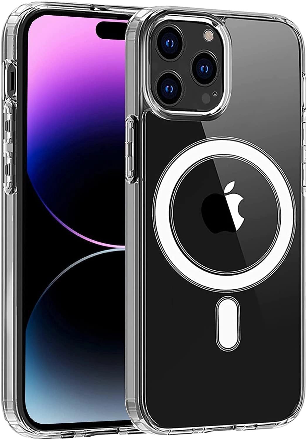 Clear Case with Screen Protector for iPhone 14 Pro