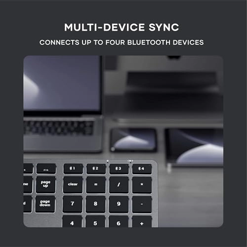 Slim X3 Bluetooth Backlit Keyboard - Wired/Wireless