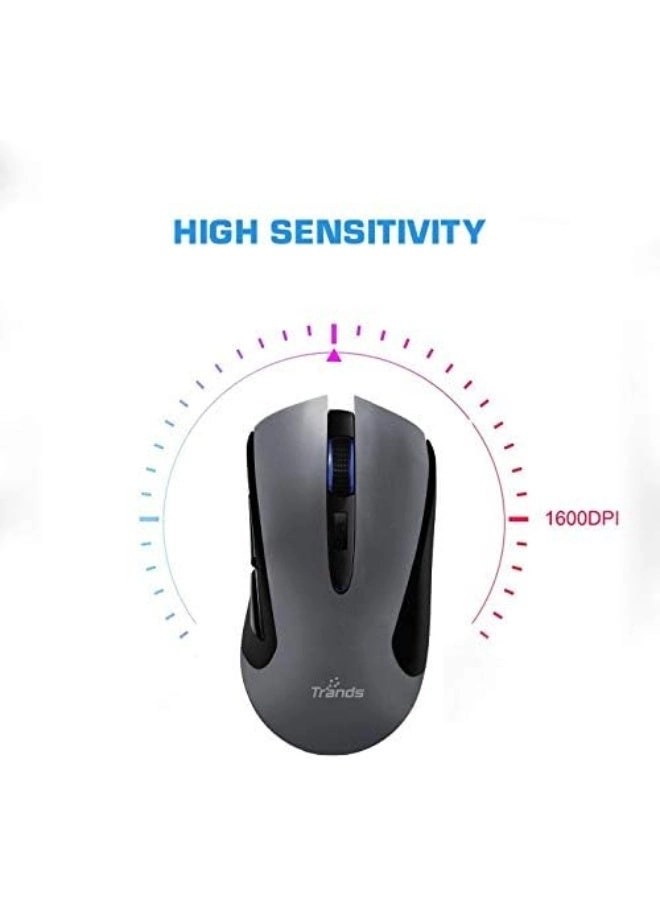 Rechargeable 2.4G Optical Mouse - Wireless