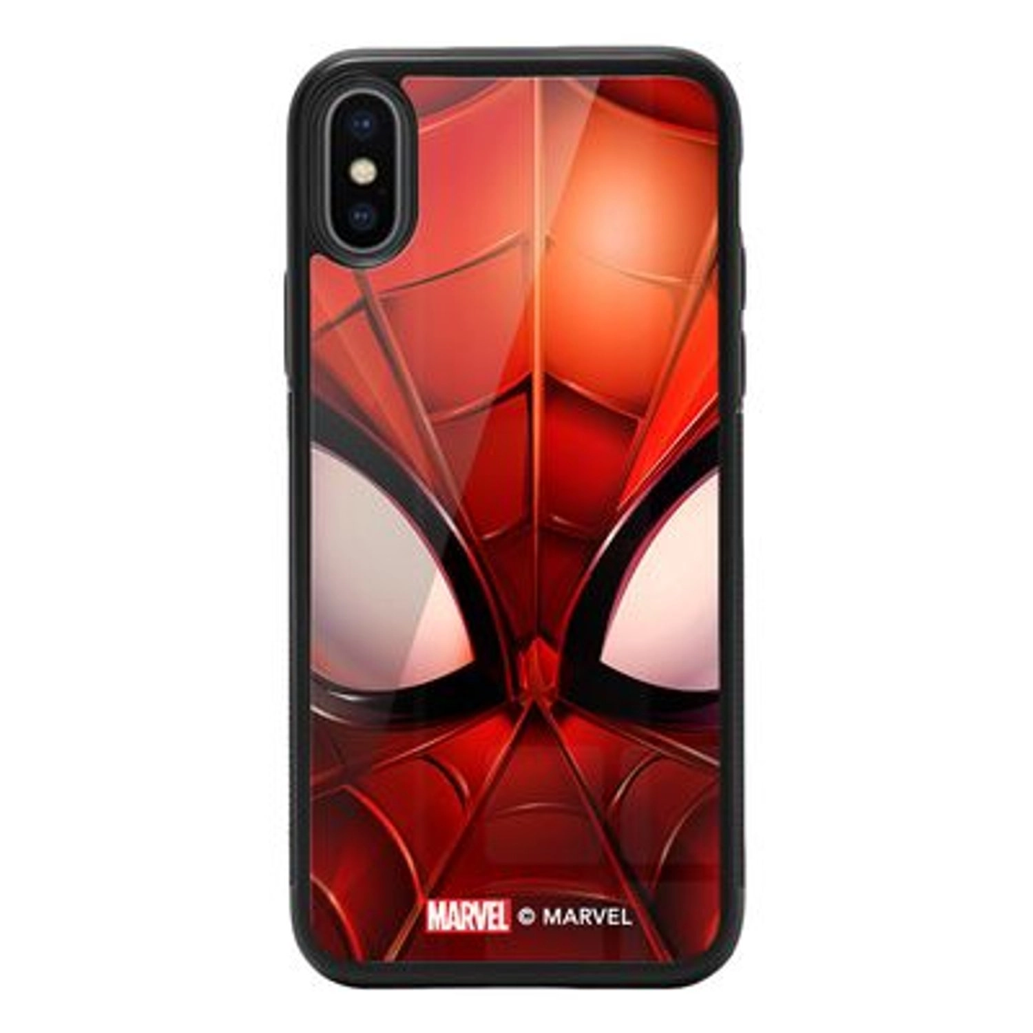 Wackylicious Spider-Man Mask Back Case for iPhone Xs Max