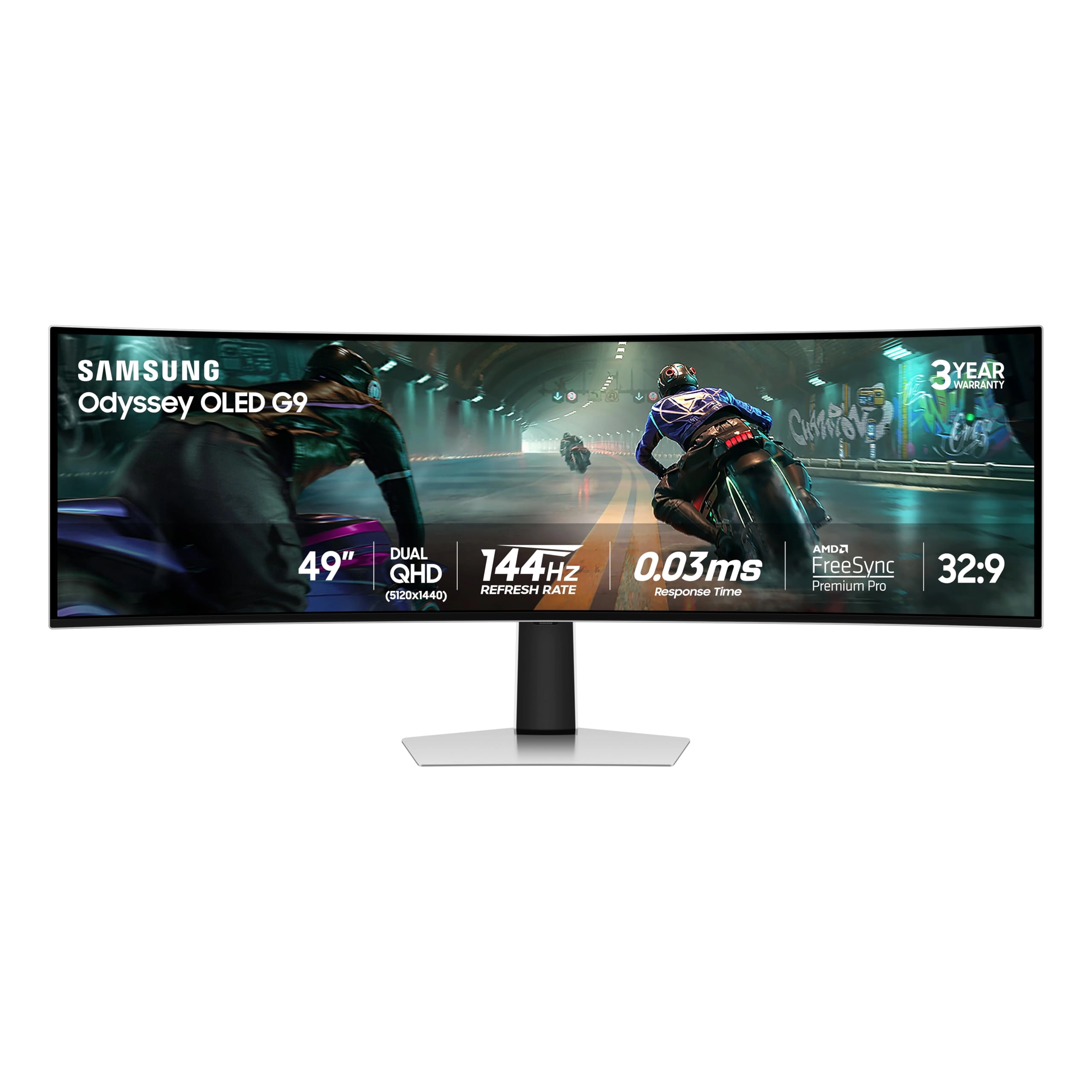 Samsung Odyssey OLED G9 - LS49DG910SNXZA 49" 5120x1440