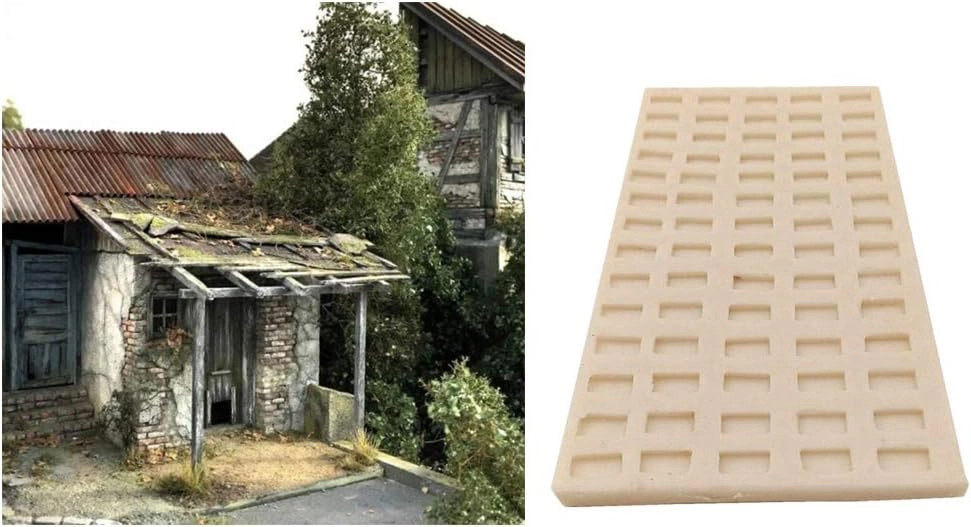 1:35 Brick Mold - Reusable Silicone