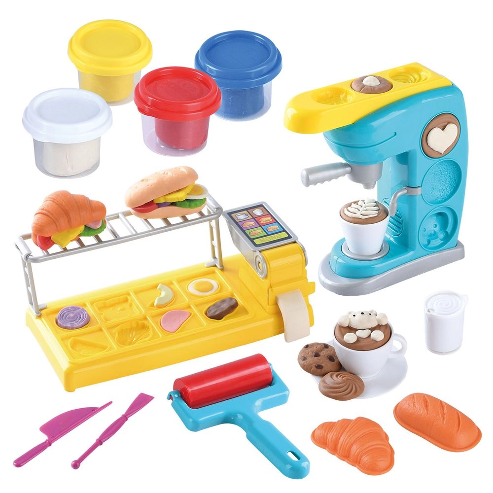 Play&Go Cafe & Eatery kitchen Toy Set - 22 pcs (2169971-8459)