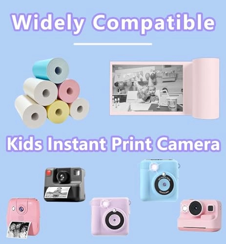 instant print camera paper - 6 pieces 2.2 Inches