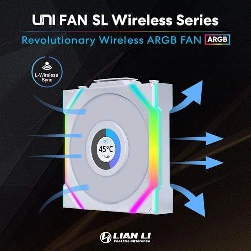 UNI Fan SL LCD - Single Pack 120mm
