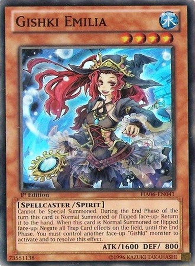 Yu-Gi-Oh! Gishki Emilia HA06-EN041 - 1st Edition