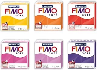 Soft Polymer Oven Modelling Clay 6 pcs.