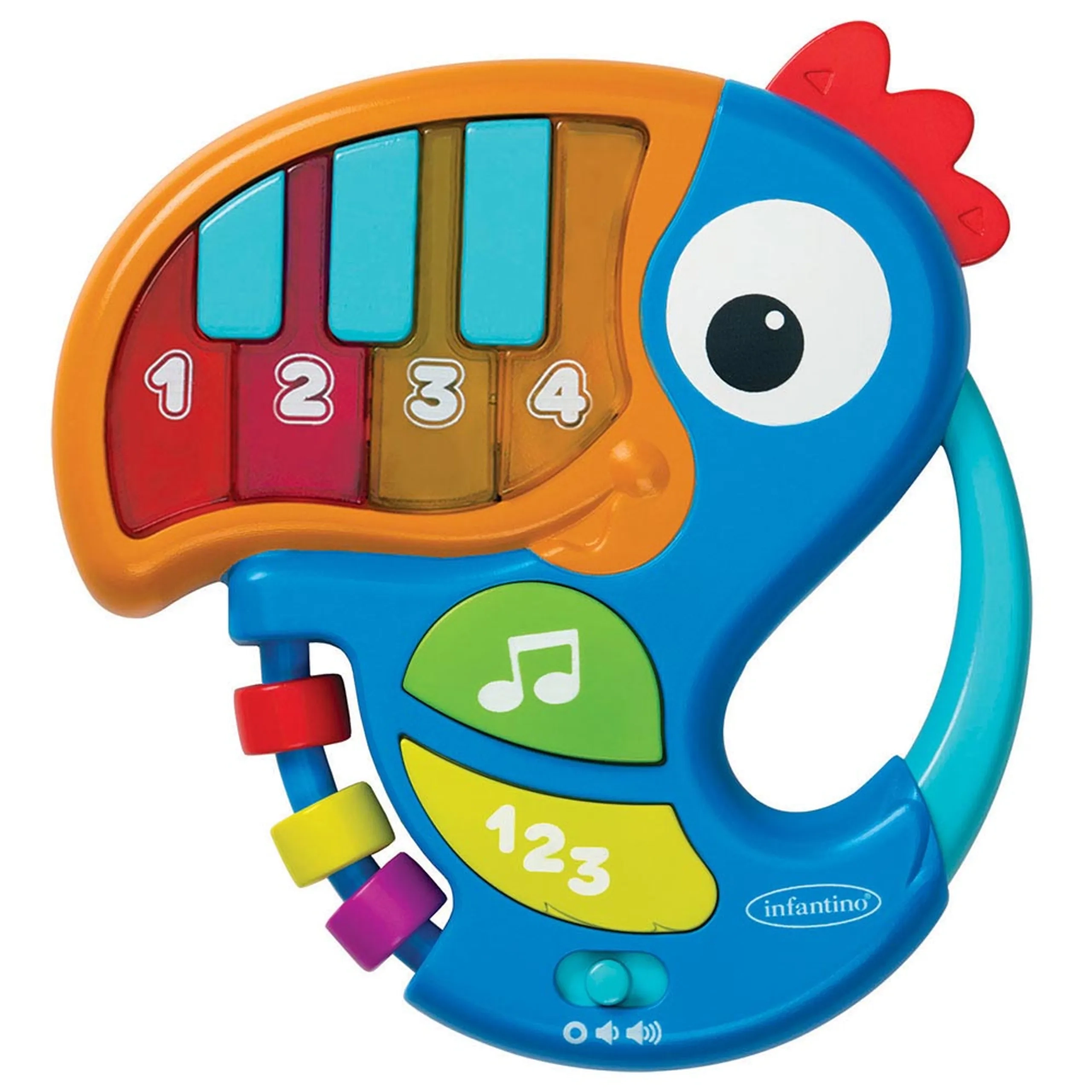 Piano & Numbers Learning Toucan - Suitable for 6-24 months