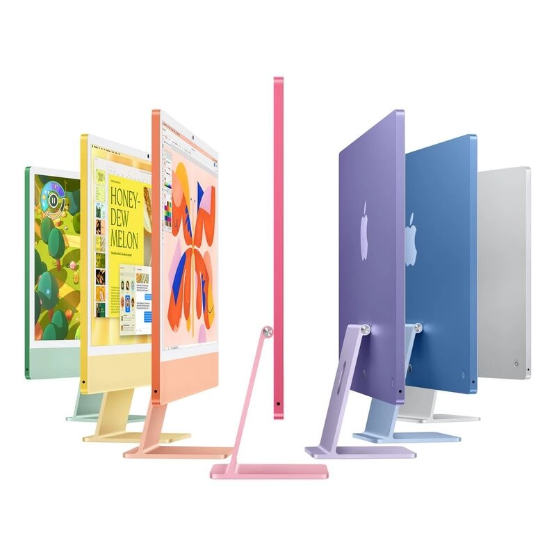 iMac 24-inch M4 8-core CPU and 8-core GPU, 16GB, 256GB SSD - Blue