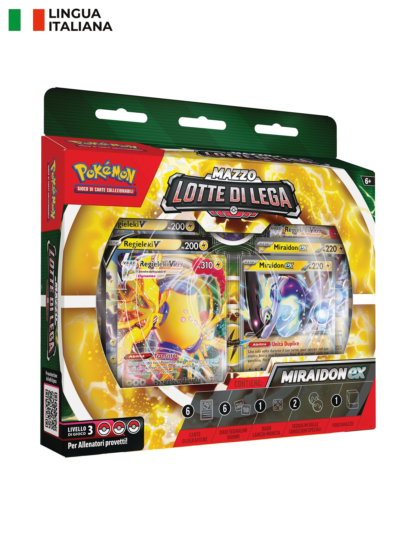 Pokémon Miraidon-ex League Deck - Italian 60pcs