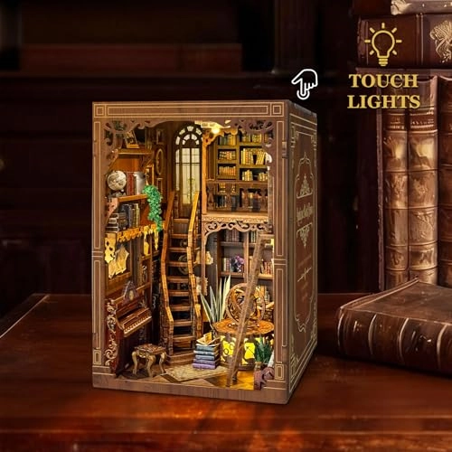 Book Nook Kit - Animal, Beach, Christmas, Fantasy, Floral, Forest, Halloween, Movie, Music, Princess 1:24