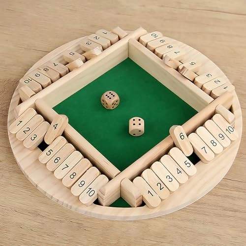 Close the Box Game - Solid Wood