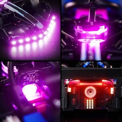 LED Light Set - Copper Line for LEGO BWT Alpine F1 Team A524 Race Car 77248