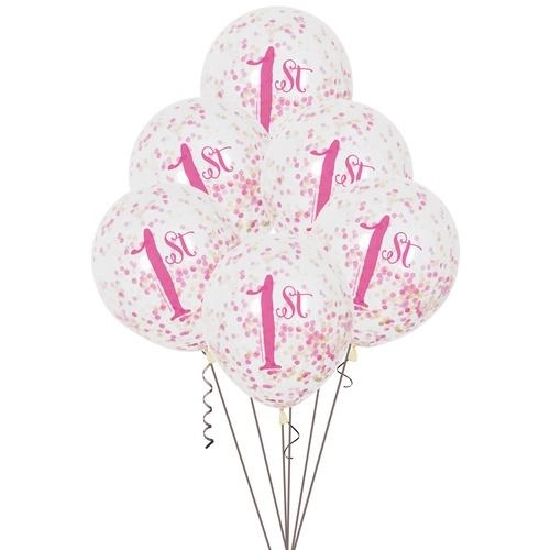 Its My Birthday Balloons Deluxe Button - 1pcs Birthday