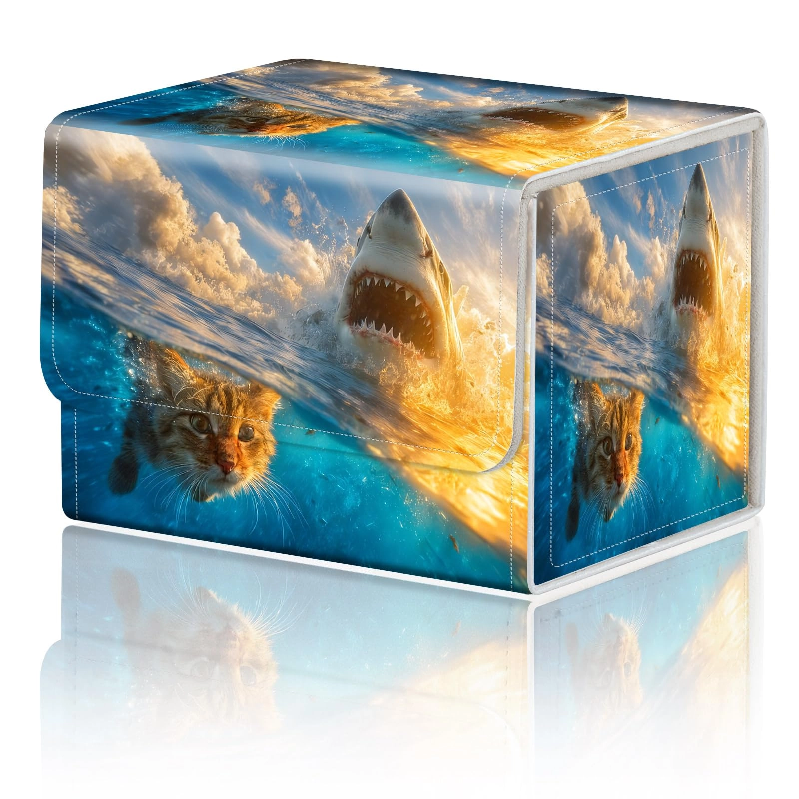 DEGDFSGR Trading Card Storage Box - 200+ cards