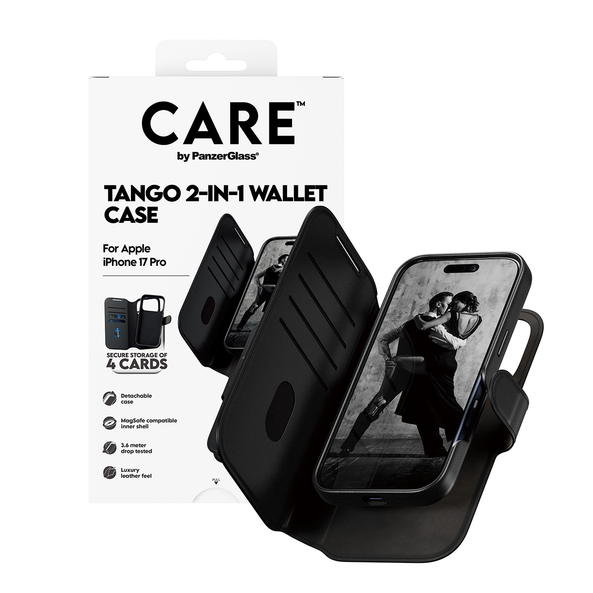 Tango Two-In-One Wallet Case with MagSafe for iPhone 17 Pro