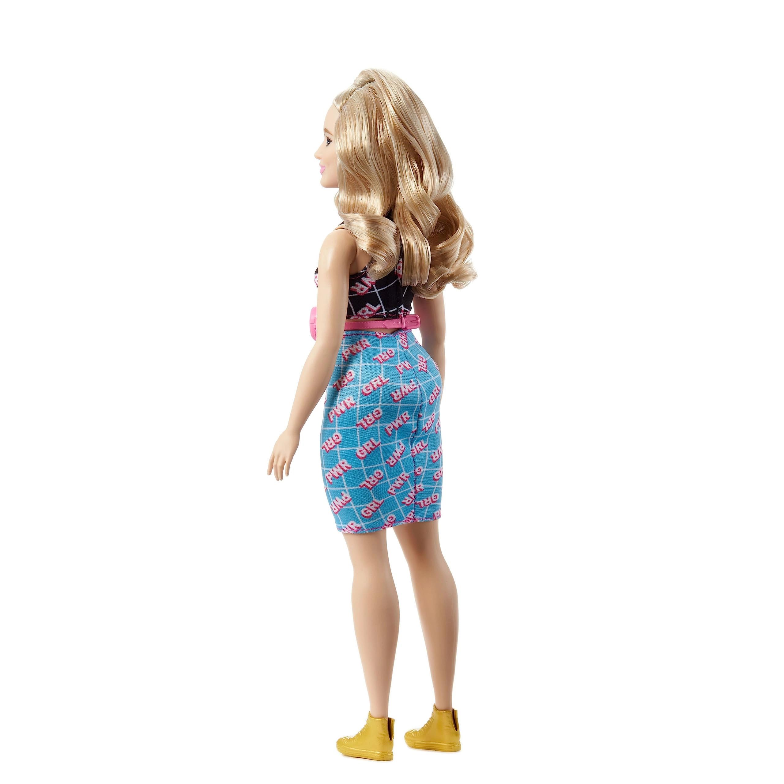 Barbie Fashionistas - Curvy Blonde Girl Power Outfit Ages 3+
