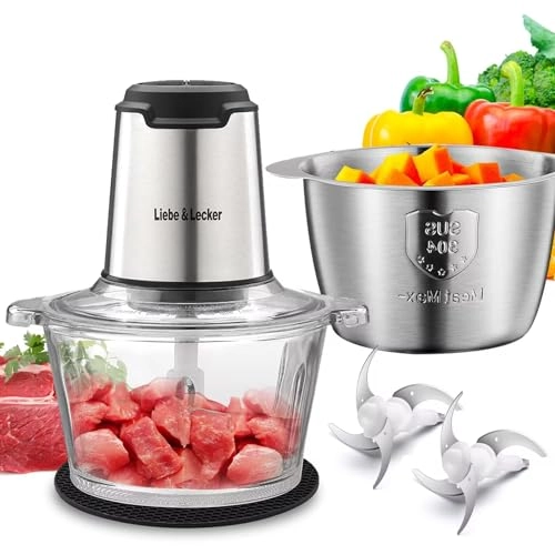 Food Processor - two 8 Cup Bowls 350 watts