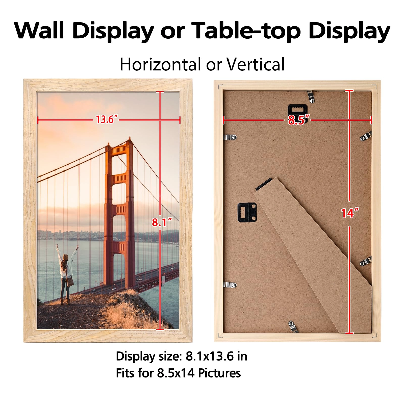 8.5x14 Picture Frame