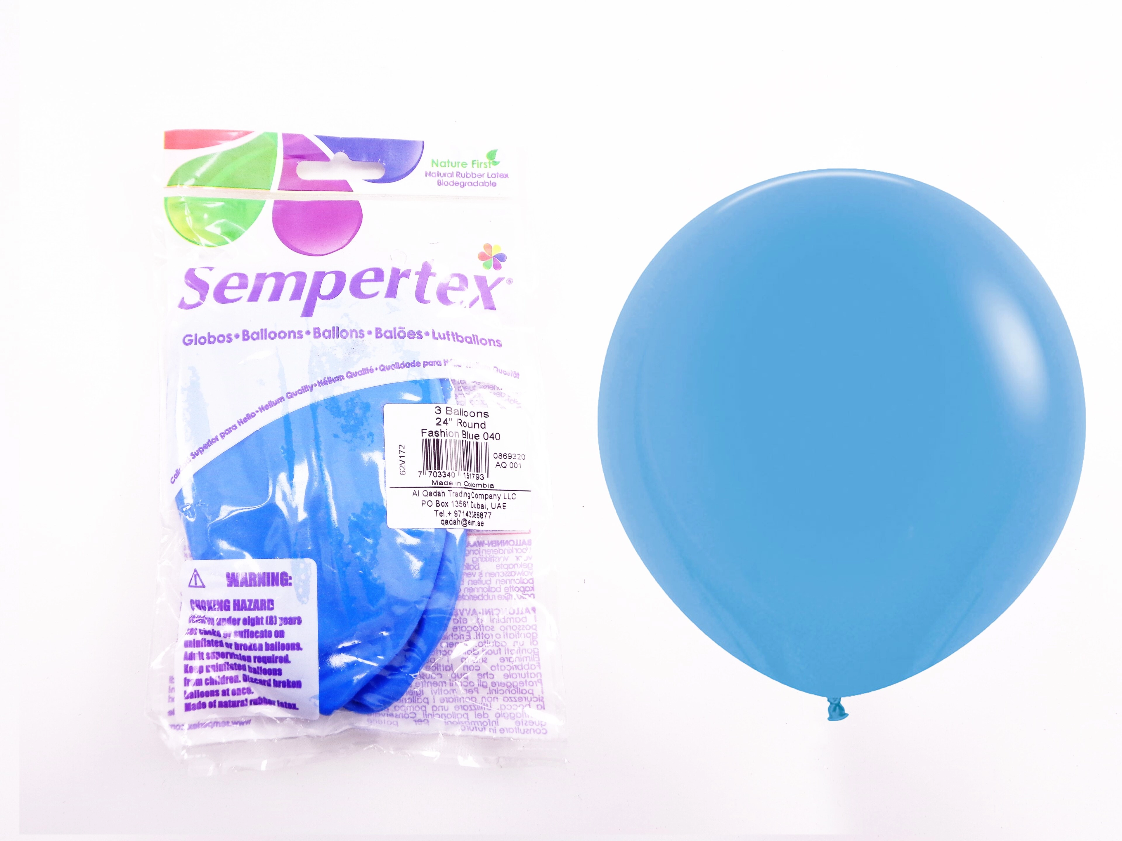 Round Balloons - 3 pcs