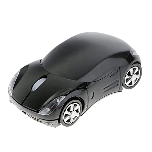 Mini Sport Car Shape Optical Mouse - Wireless