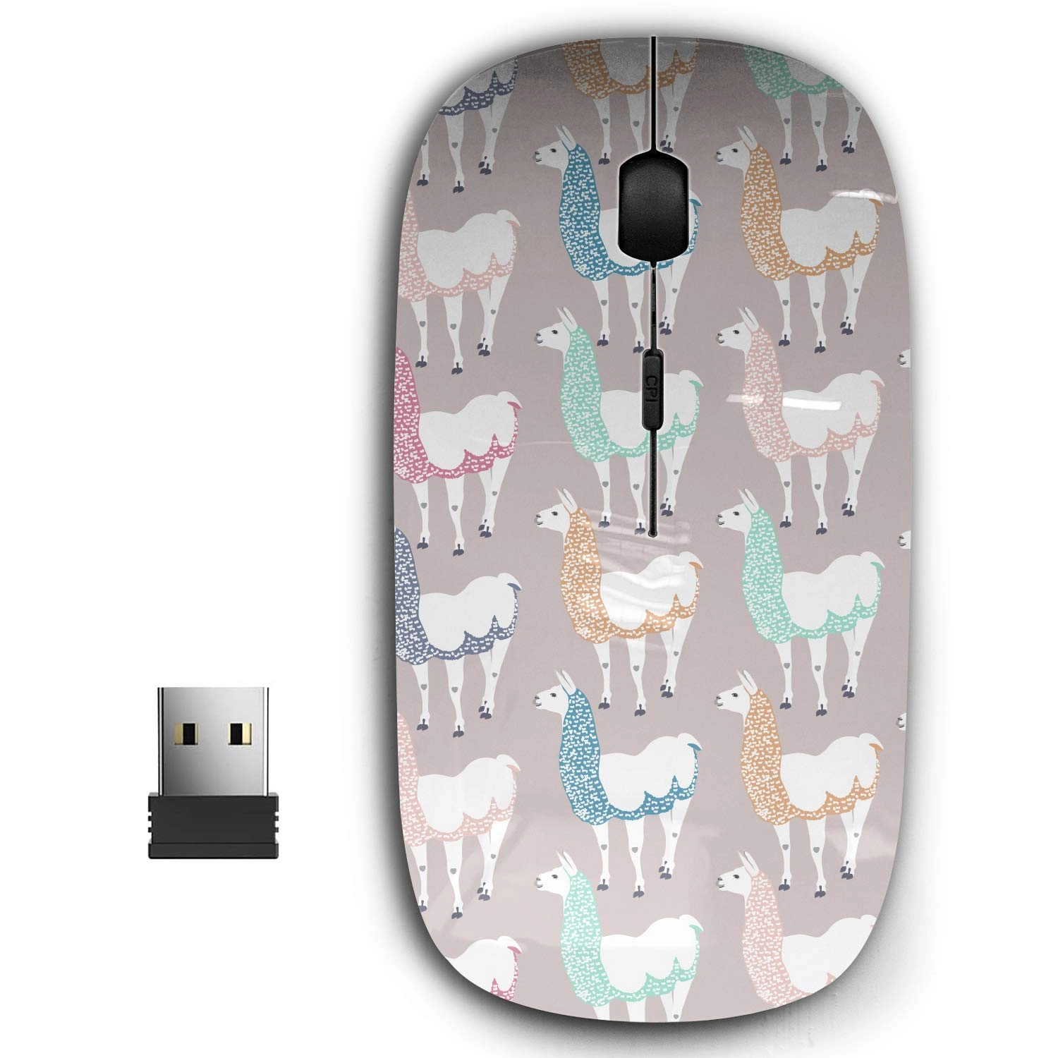 Ergonomic Portable Mouse - USB Wireless