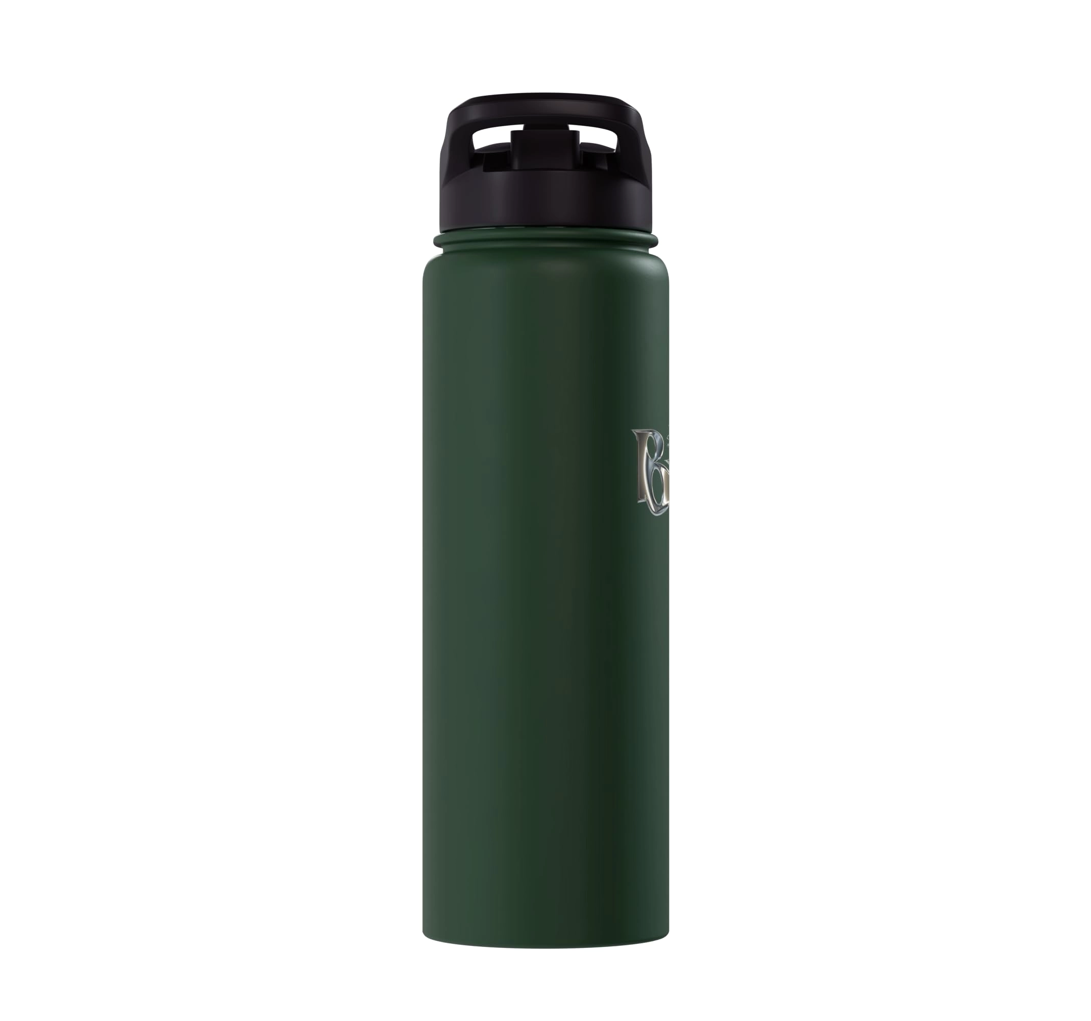 Chrome Logo Stainless Steel Insulated Water Bottle - 30 Fluid Ounces