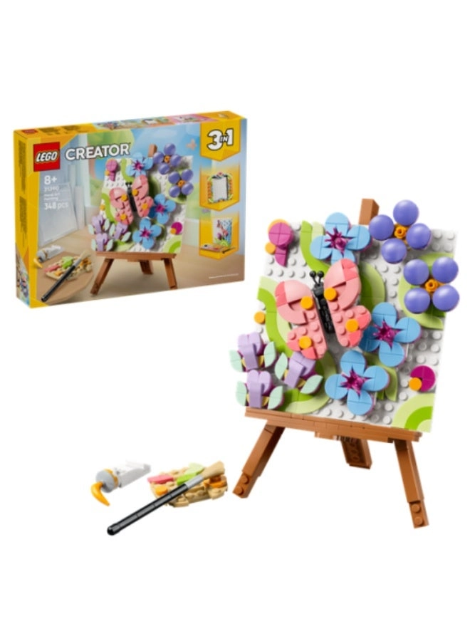 LEGO Floral Art Decor Painting