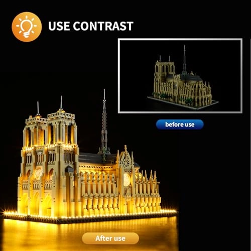 LED Light - for Lego 21061 Yellow