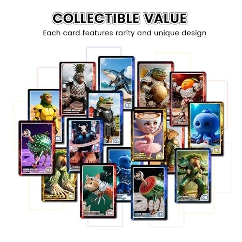 Italian Brainrot Cards - 55pcs Colorful