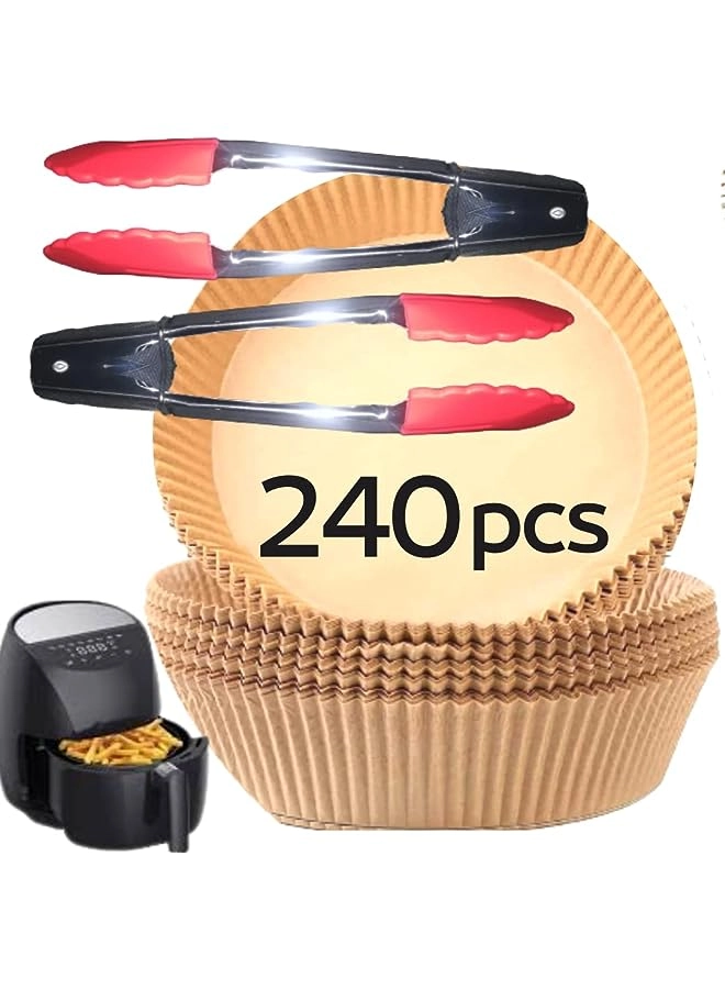 PROMASS Fryer Disposable Paper Liners - lightweight parchment paper 240-pack