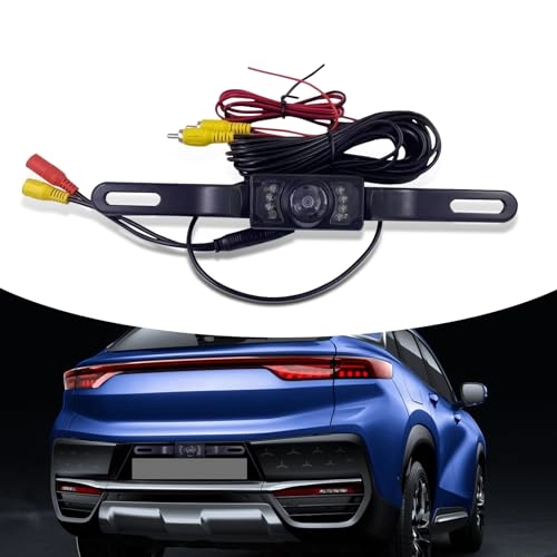 License Plate Reversing Camera - Infrared Night Vision AV video cable 720*540