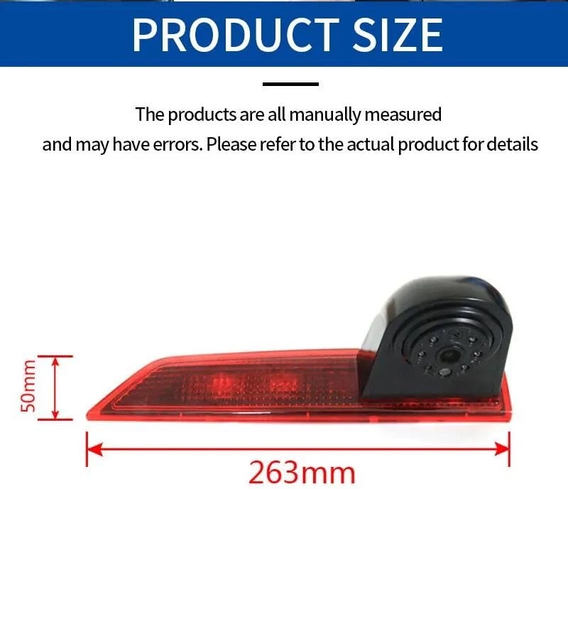 AHD 1080P Brake Light Reverse Camera - Night vision