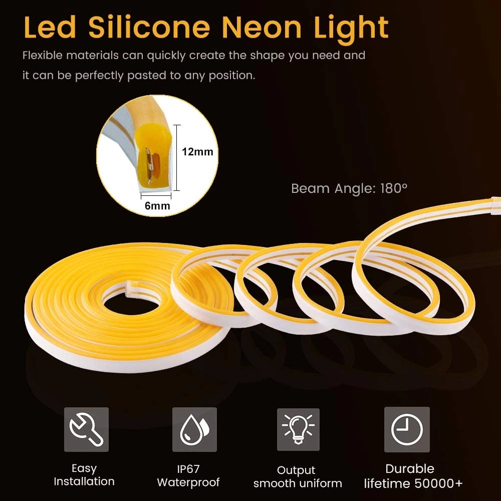 Led Neon Strip Lights - 5M