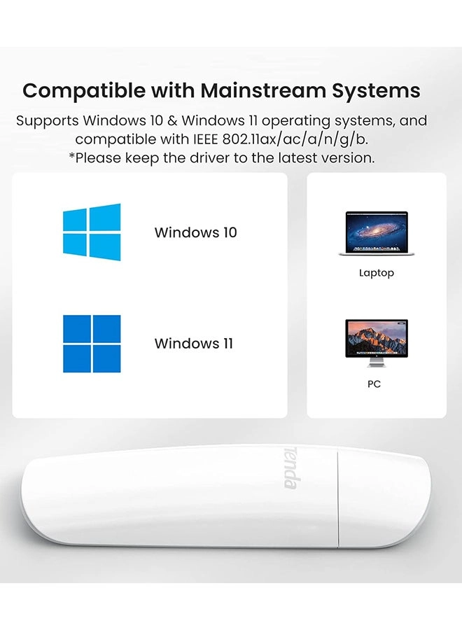 AX1800 - Dual Band USB 3.0 WiFi 6