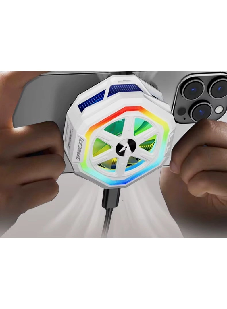 B21 - iPad Cooling Fan 3 Speeds RGB 5000 RPM 23W